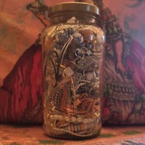 Mystery Jewelry Jar - Gold Silver Copper - Wearable